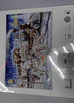 Б/у luca-s bu5038 "експрес діда мороза" набір для вишивання хрестиком