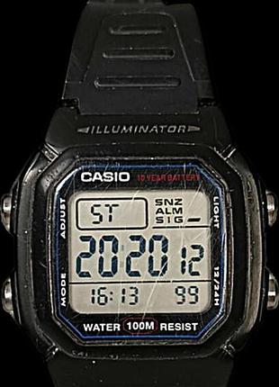 Наручний годинник б/у casio w-800h-1a
