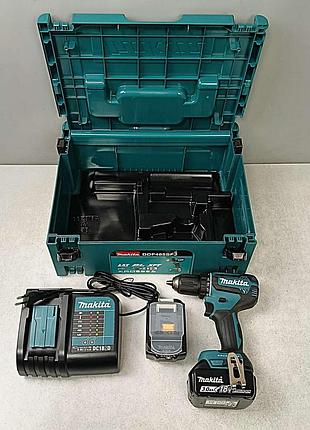 Шуруповерт б/у шуруповерт-дрель аккумуляторный makita ddf485sfj 3
