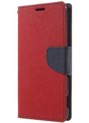 Чехол для мобильного телефона book cover goospery samsung a320 (a3-2017) red