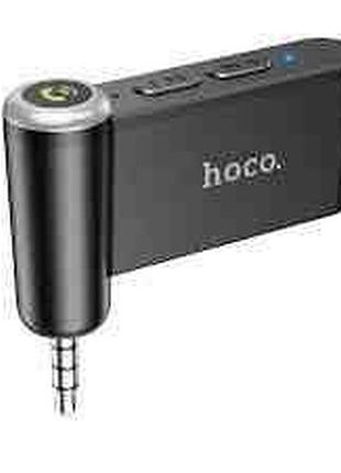 Автомобильный fm-трансмиттер hoco e58 magic music car aux bt receiver black