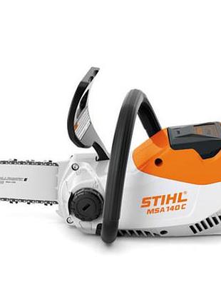 Електропила бензопилка ланцюгова stihl msa 140 c-bq set