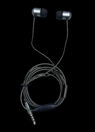 Наушники bluetooth-гарнитура yoobao ybl1 wire earphone gun metal