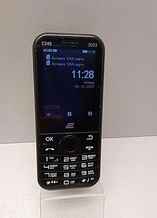 Мобильный телефон смартфон б/у 2e e240 2022 2.4" 2sim, 1000ма•год 2