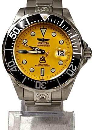 Наручные часы б/у invicta grand diver 3048