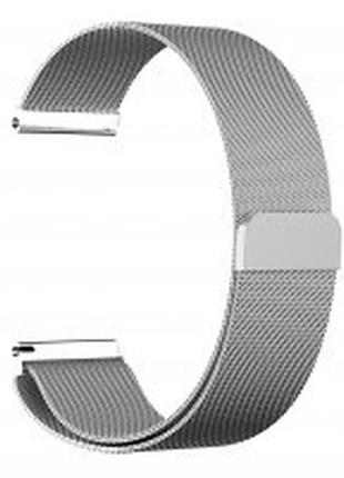Milanese design bracelet universal 20 mm silver