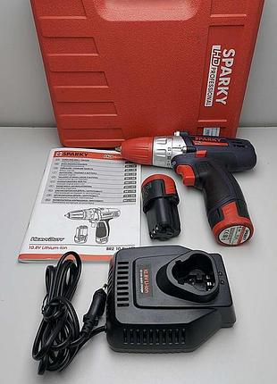 Шурупокрут б/у sparky br2 10,8li hd 3