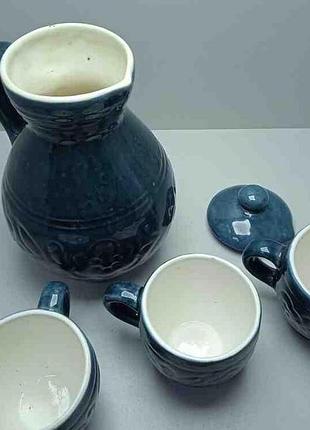 Кувшин графин б/у кувшин с крышкой + 3 чашки