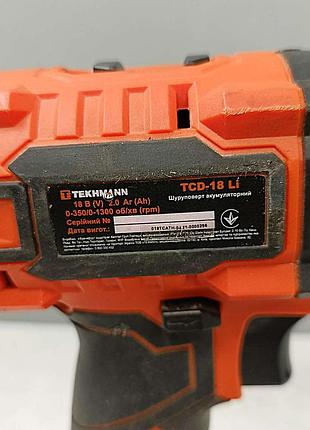 Шуруповерт б/у tekhmann tcd-18 li 8