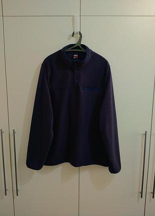 Флиска 32 heat теплая кофта синий цвет uniqlo zara columbia