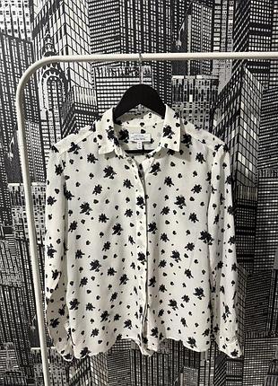 Жіноча сорочка & other stories жіноча сорочка з 100% шовку & other stories шовкова рубашка з 100 натурального шовку