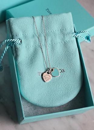 Подвеска tiffany колье оригинал! прикраси намисто тиффани подарок cartier dior messika