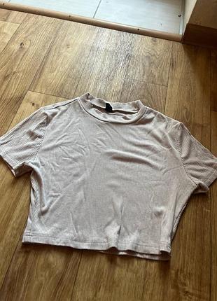 Кофточка в рубчик