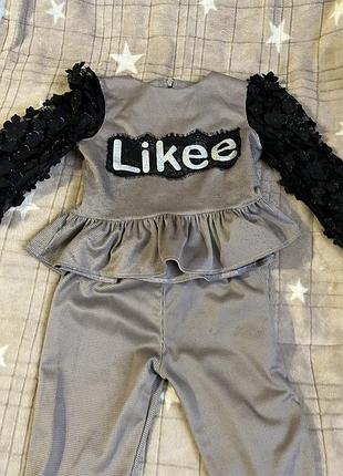 Дитячий костюм , святковий костюм , святковий костюм для дівчинки , костюм