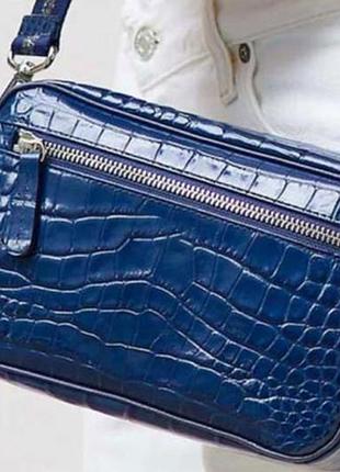 Сумка клатч кожаная киокодил киокодилья кожа сумка барсетка клатч шкіра шкіряна крокодил
