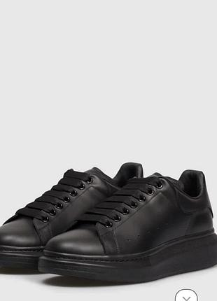 Шкіряні кросівки alexander mcqueen