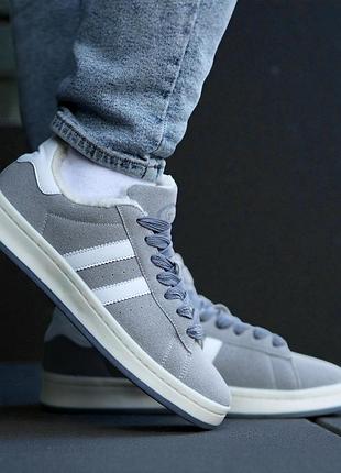 Зимние кроссовки stilli camp fur grey (без бренда)