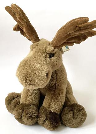 Шикарная мягкая игрушка олень плюшевый мʼяка плюшева іграшка олень новорічний