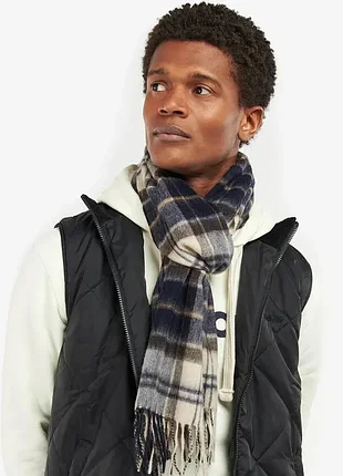 Barbour чоловічий вовняний шарф із дефектами оригінал