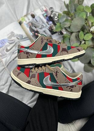Кроссовки nike sb dunk low fraddy krueger