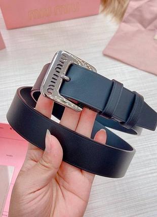 Міуміу ремінь ремень miumiu шкіра
