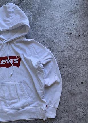 Білий худі levi’s унісекс 3