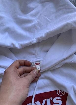 Білий худі levi’s унісекс 5
