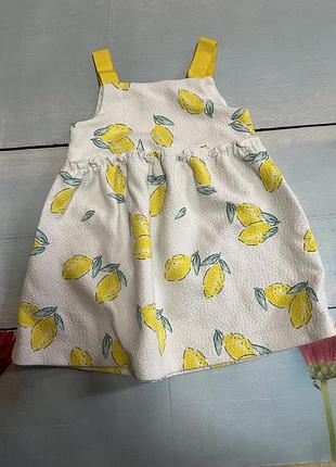 Платье 9-12 мес