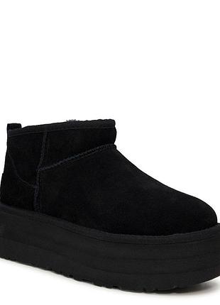 Уггі на платформі замша ugg