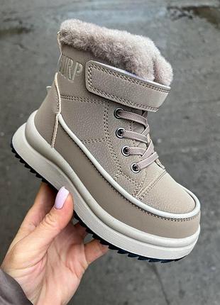 Зимние ботинки для девочек