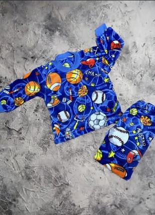 Махровая пижама на мальчика