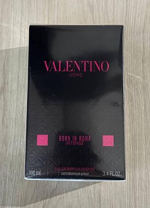 Valentino born in roma uomo intense 100 ml чоловічі парфуми оригінал