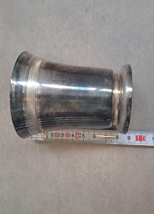 Стакан металлический винтаж