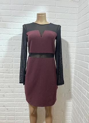 Дуже гарна жіноча сукня плаття зі вставками з сітки