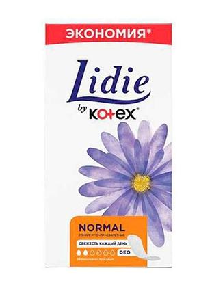 Прокладки ежедневные 50 шт (deo) тм lidie