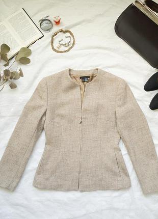 Шерстяний, стильний та лаконічний піджак в ідеальному кольорі від zara vomen🇪🇸