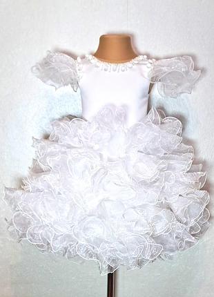 Платье снежинки, облако