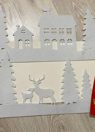 Новорічний декор з фетру