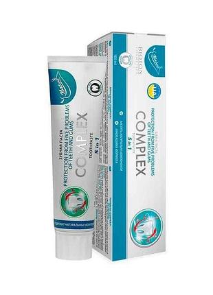 Зубна паста 100мл захисна 5 в 1 complex тм nature