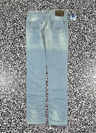 Вінтажні жіночі джинси just cavalli luxury y2k стилю