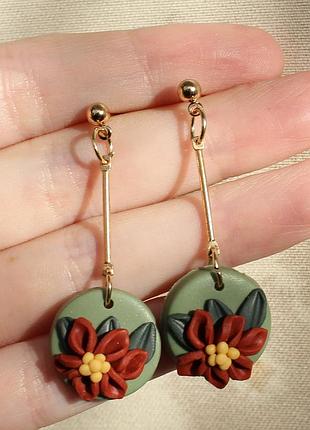 Серьги "праздничное настроение"