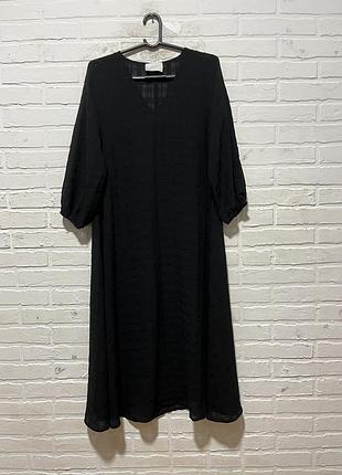 Гарна жіноча напівпрозора сукня плаття міді