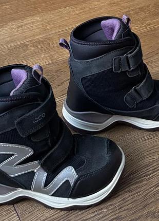 Ecco snow mountain зимові чоботи gore-tex р.32(20,5 см)