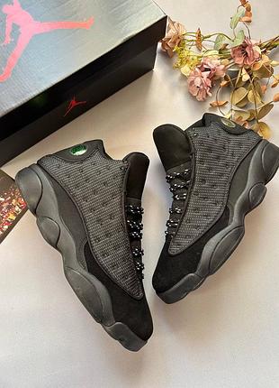 👟 кроссовки jordan 13 retro black cat / наложка bs👟