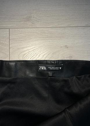 Кожана сукня zara 7