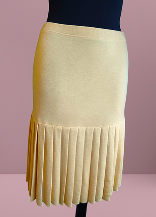 Трикотажна вовняна спідниця yarell