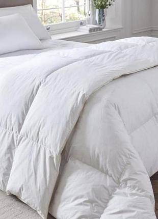 Тепла пухова касетна ковдра 160×210см