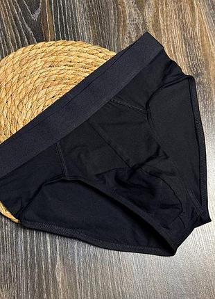 Арт.992 мужские трусы слипы черные h&amp;m.