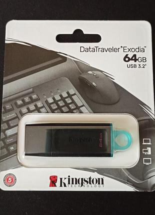 Флешка kingston 64 gb usb 3.0