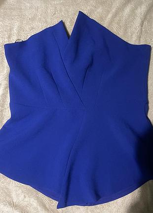 Корсет синій